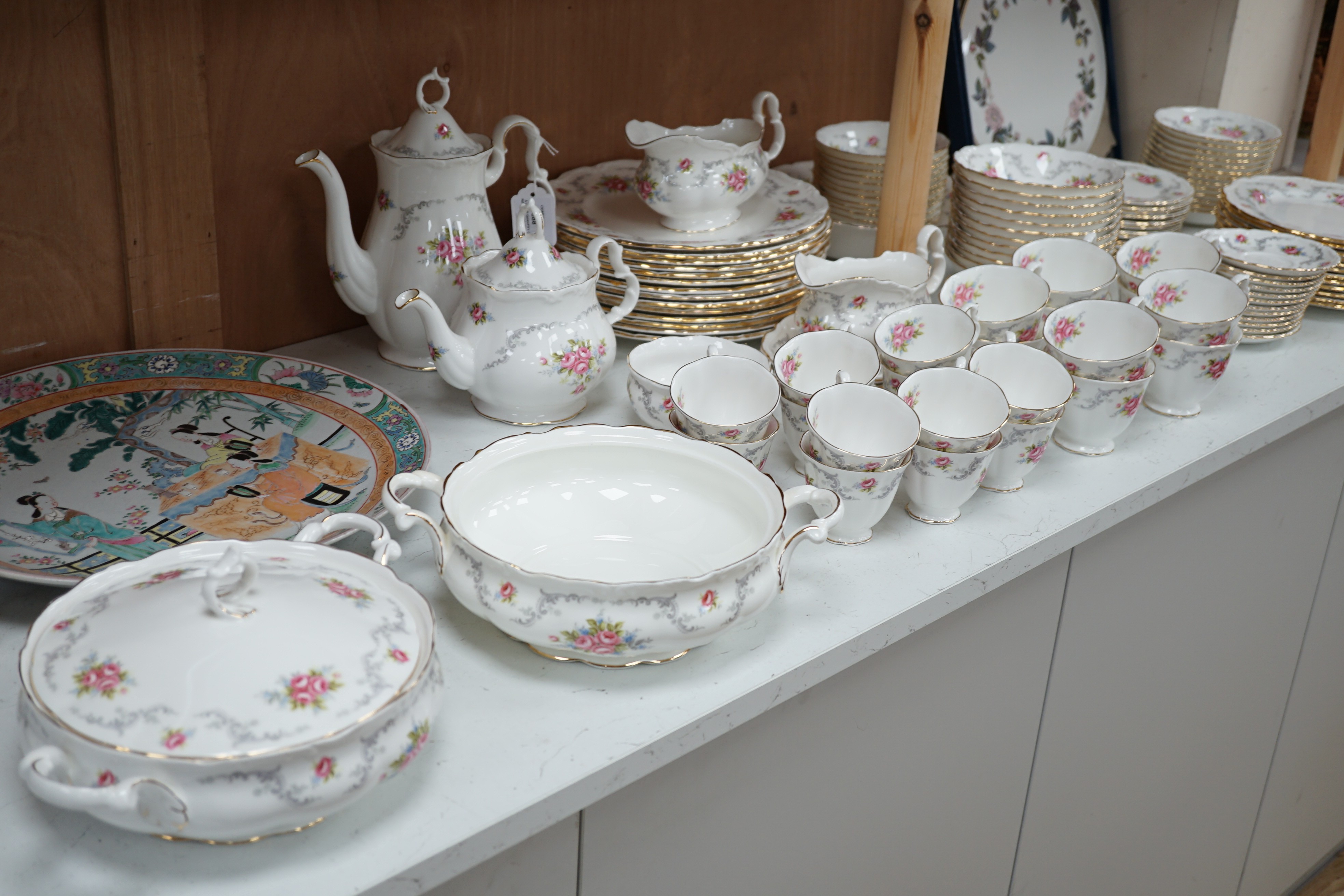 A large quantity of Royal Albert “Tranquility”, dinner and tea service